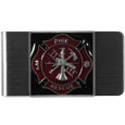 Fire Fighter Large Steel Money Clip